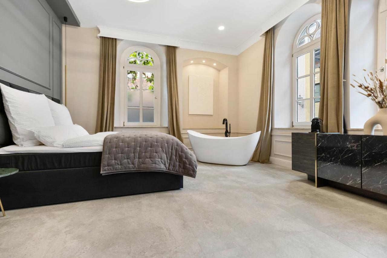 Boutique Rooms I Luxus Suite I Center I Boxspring Augsburg Bagian luar foto